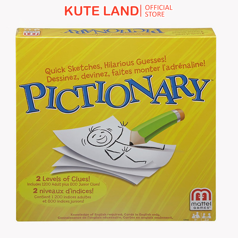 Bộ trò chơi Pictionary: Classic Game Board Game