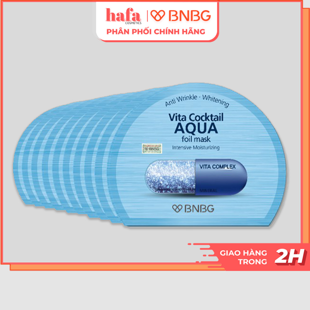 Combo 10 Mặt Nạ Dưỡng Da Toàn Diện BNBG Mask _ BNBG Chính Hãng