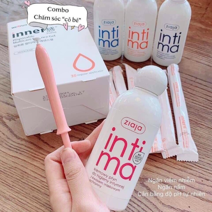 Dung Dịch Vệ Sinh Ziaja Intima Hồng ( Viêm Nhẹ )