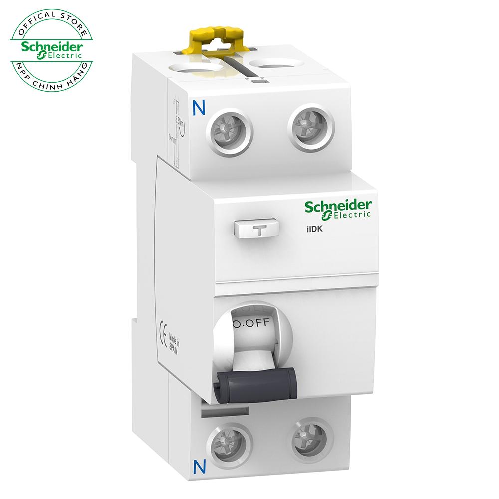 RCCB Acti9 iID 2P 30mA - Cầu dao / Aptomat chống giật Schneider