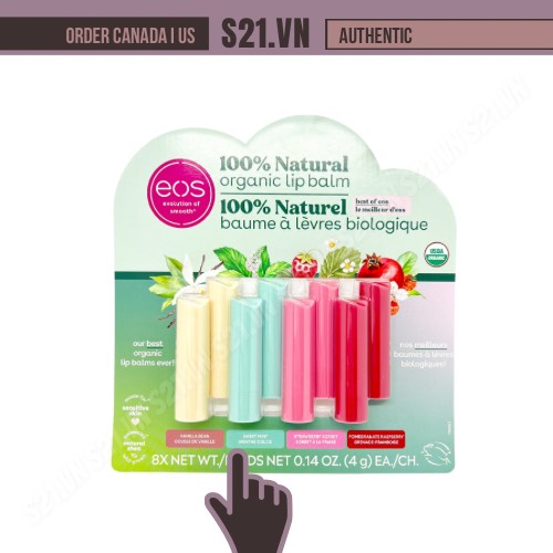 Tách Set Son Dưỡng EOS Dạng Thỏi Super Soft Lip Balm
