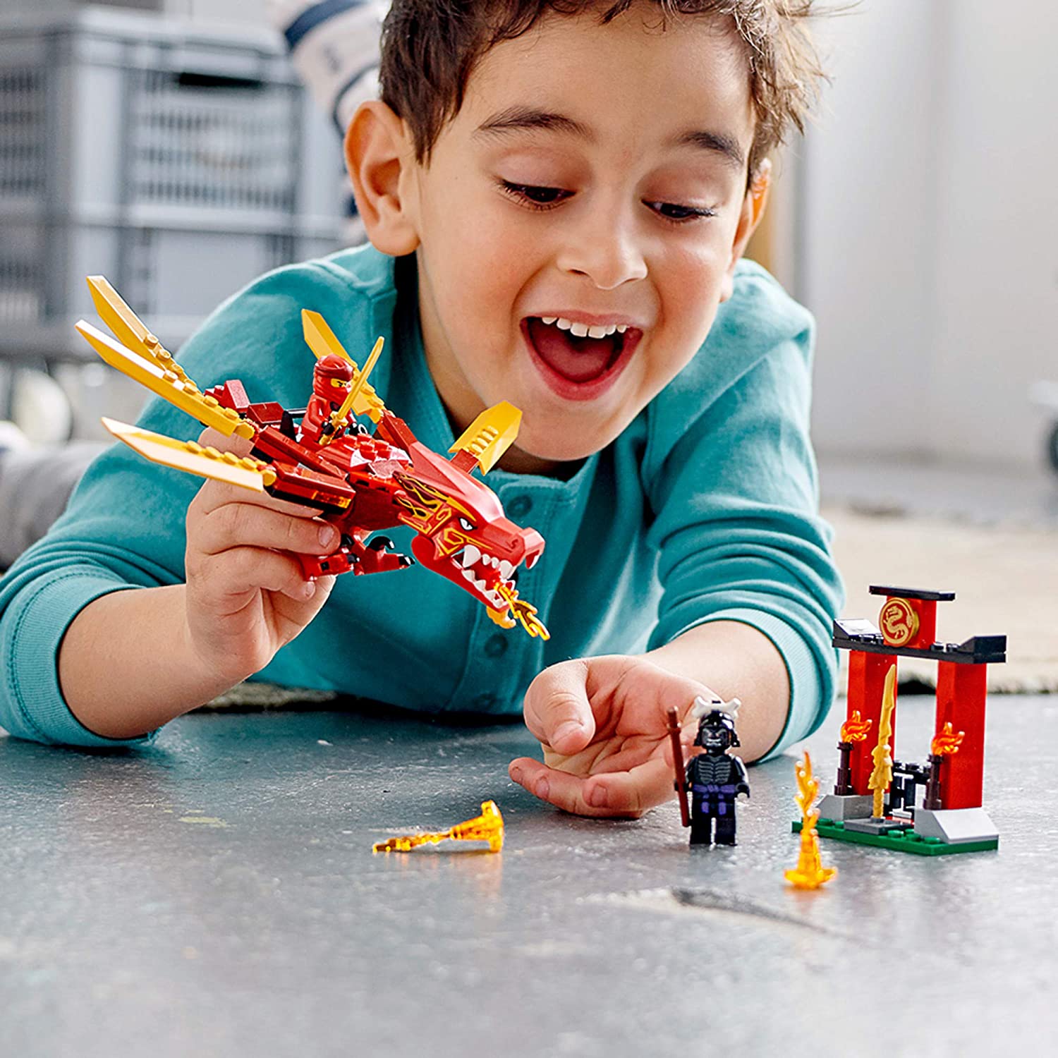 Đồ chơi LEGO NINJAGO - Rồng Lửa Của Kai - Mã SP 71701
