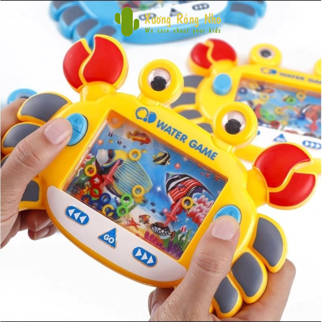 Bắn Vòng Nước Cầm Tay Cho bé, Máy Chơi Game Tuổi Thơ nhiều màu – Shop Xương Rồng Nhỏ