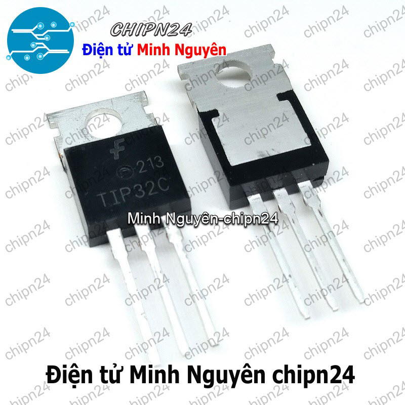 [5 con] (KT1) Transistor TIP32 TO-220 PNP 5A 100V (TIP32C) - HH001832