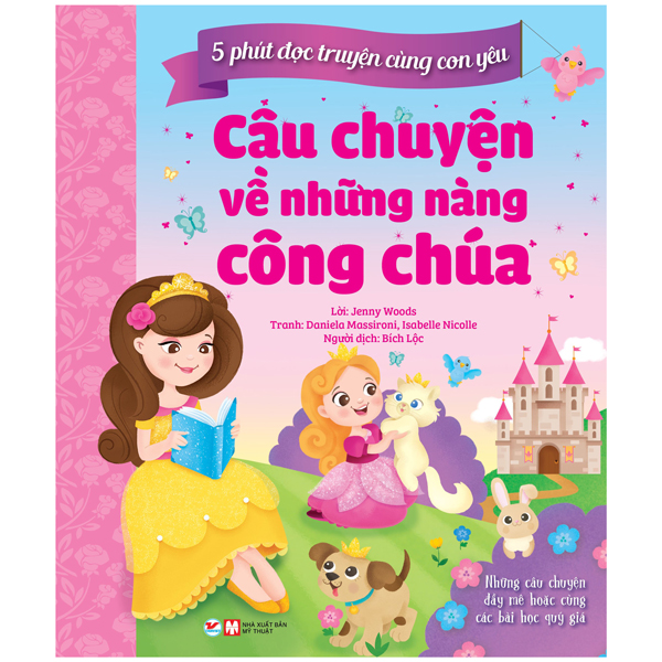 Fahasa - 5 phút đọc truyện cùng con yêu - câu chuyện về những nàng công chúa
