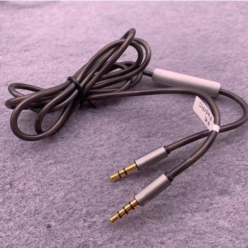 Dây cáp audio 3.5mm aux 2 đầu, có mic, tương thích ios