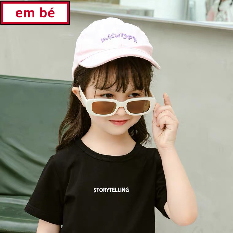 Kính Thời Trang Phiên Bản Hàn Quốc cho bé trai bé gái Xu hướng Kính Chụp Ảnh Catwalk siêu ngầu cho bé yêu mã T1609