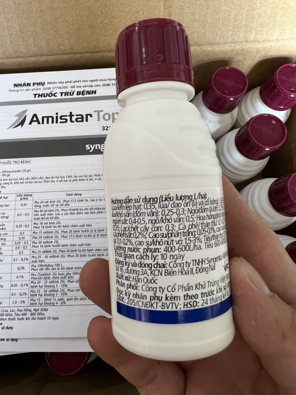 Thuốc trừ bệnh Amistar Top 325 SC (100ml)