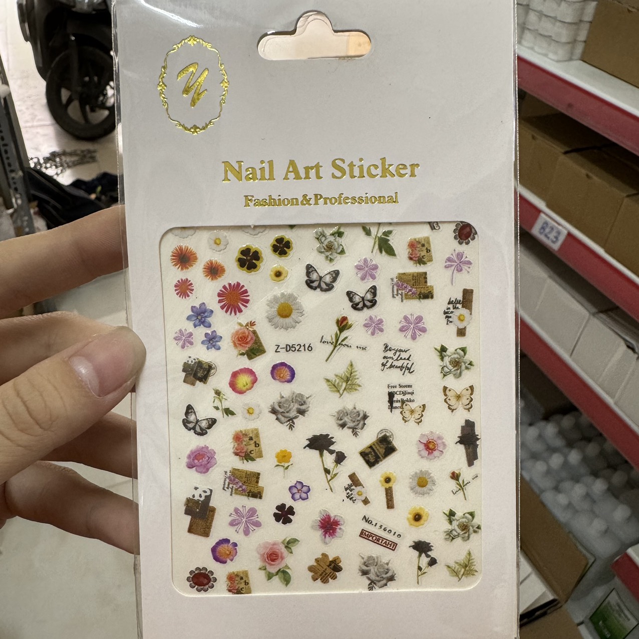 Sticker Dán Móng Tay 2 - TGN937