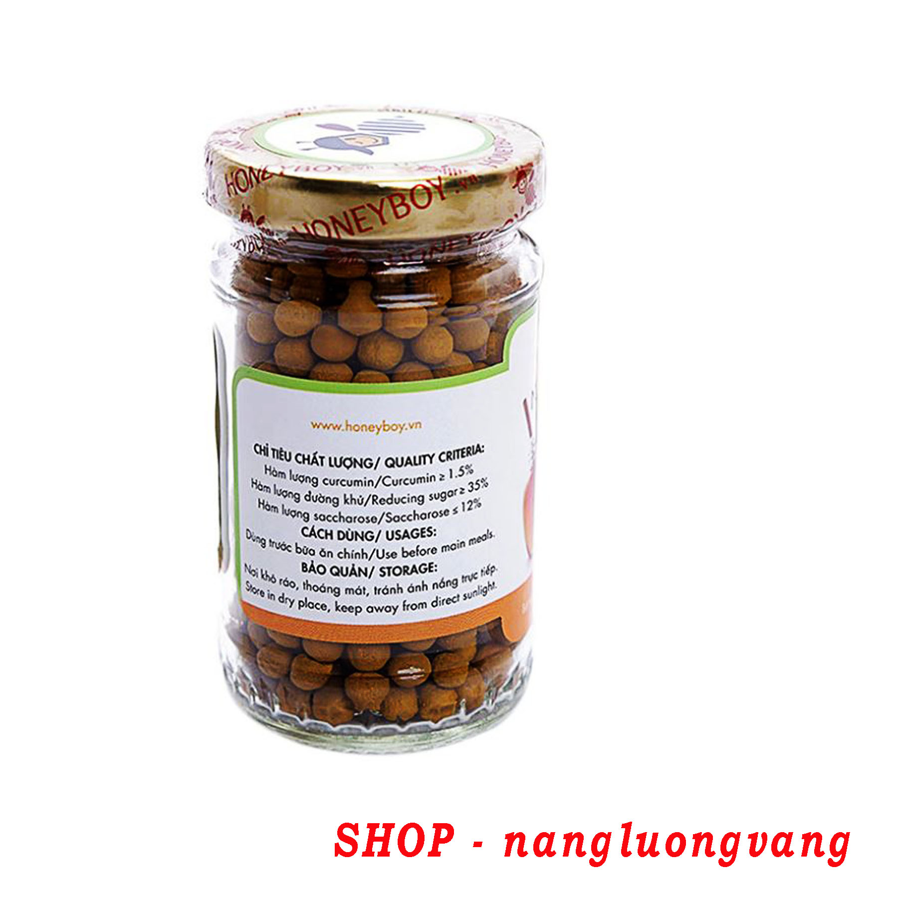 Nghệ Mật ong Honeyboy 80g