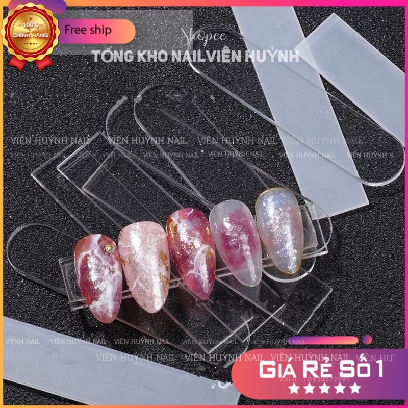 Set 10 thanh gắn móng mẫu nail