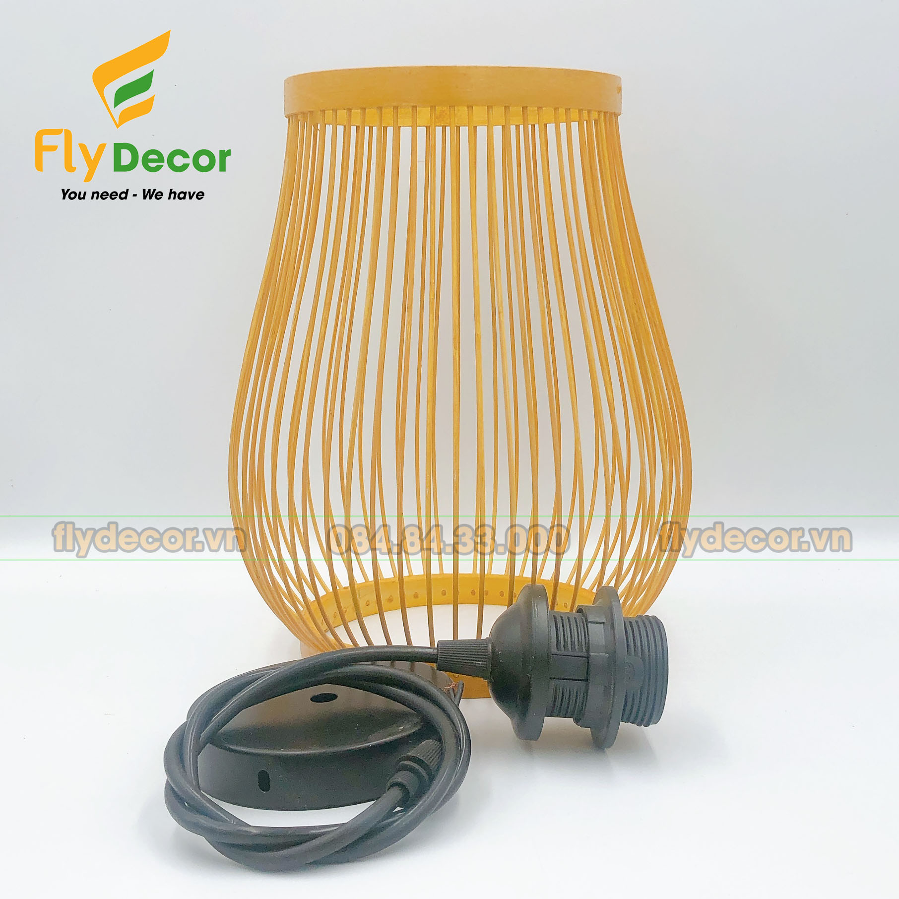 Đèn mây tre trang trí thả trần cột, trần, đèn để bàn tre (Hàng xuất khẩu)