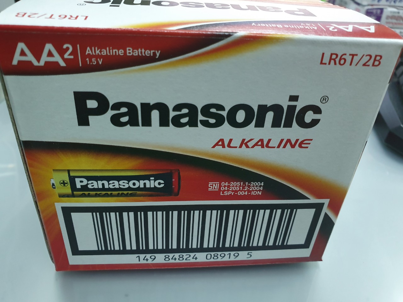 Vỉ 4 viên Pin than 2A Panasonic