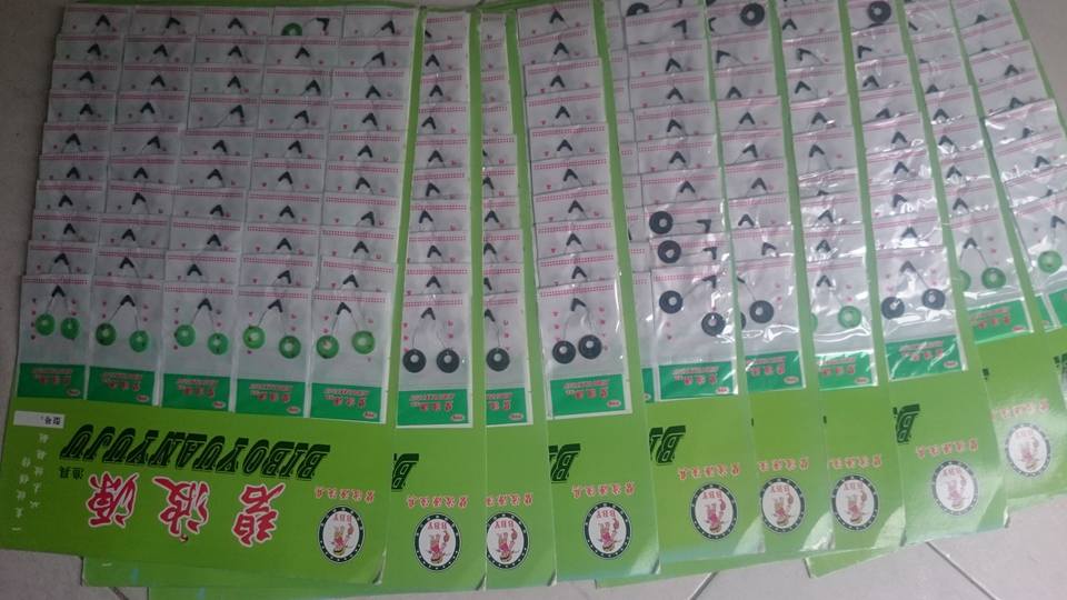 Combo 10 bộ Thẻo đôi chia lưỡi câu đài , lưỡi câu cá