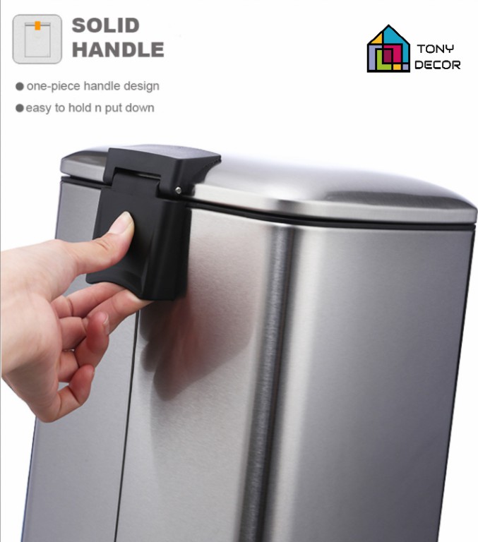 THÙNG RÁC GIANT&FUZZY TRASH BIN 30L
