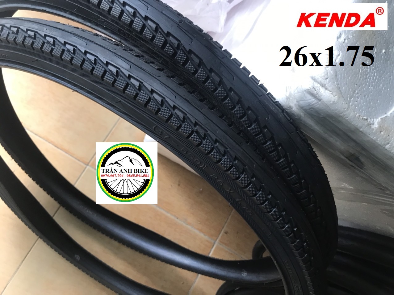 Lốp (Vỏ) Xe Đạp KENDA K196 700x23C - 1 Cái