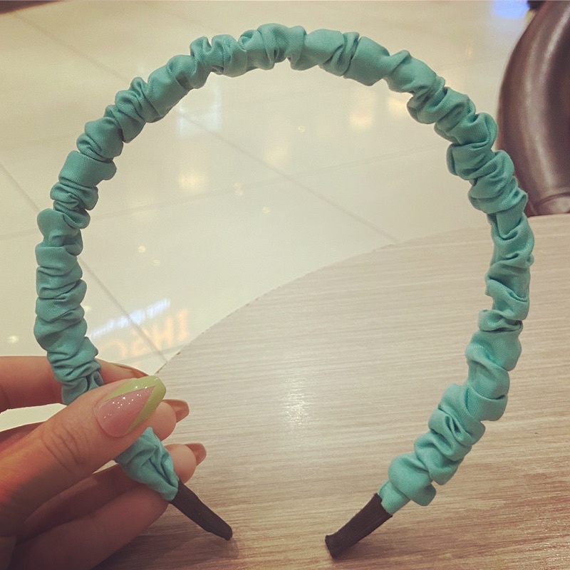Băng Đô Cài Tóc, Bờm Nhún Lụa C.U.AQue925