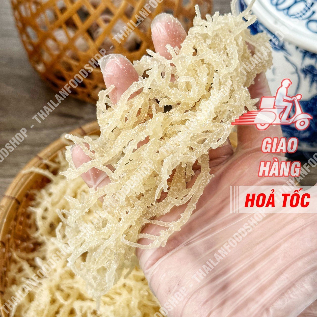 Rong Sụn Trắng Túi 1Kg