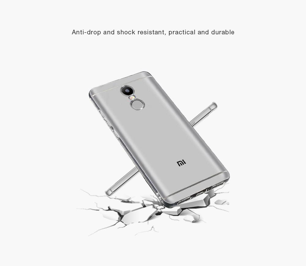 Ốp dẻo trong cho Xiaomi Redmi 5 (loại A+ chống ố vàng)