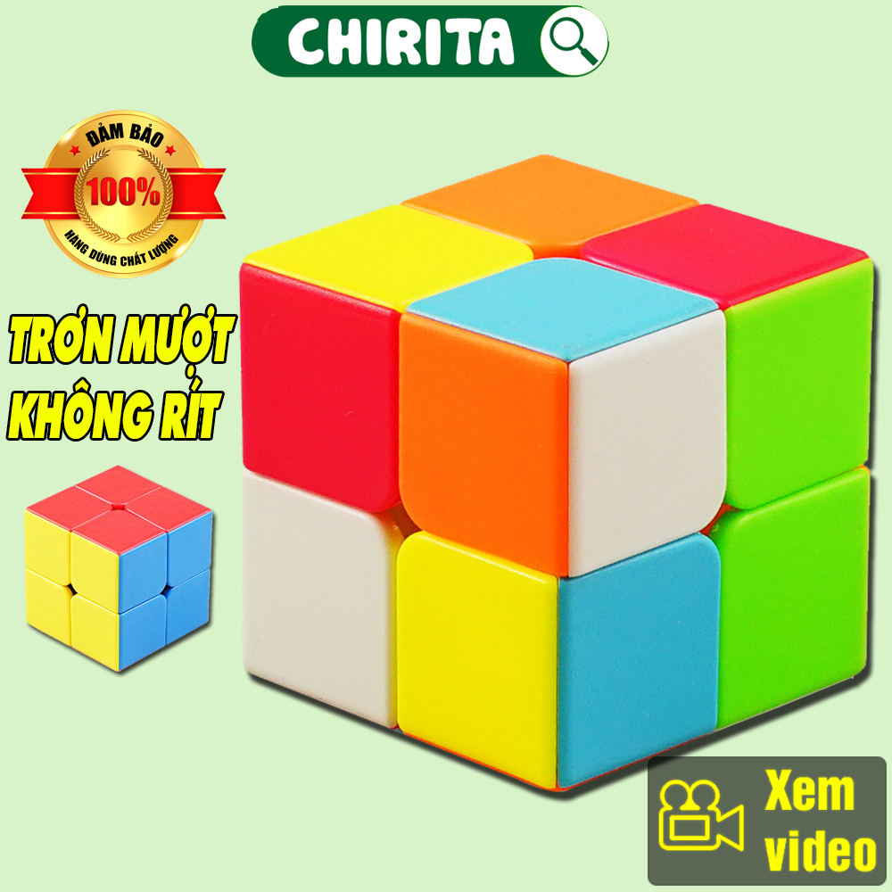 Đồ Chơi Trẻ Em - Rubik 2x2 LOẠI XỊN ( Shop Có Bán Rubik 3x3 , Rubik 4x4 , Rubik 5x5 , Rubik 6x6 , Rubik 7x7 , Rubik Biến Thể ..) CHIRITA