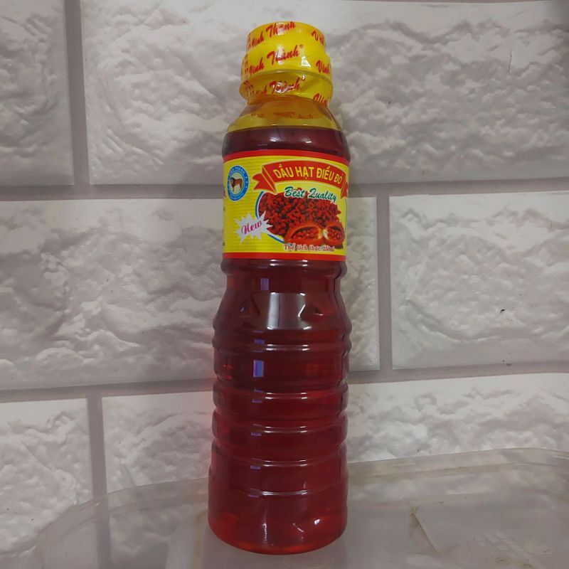 Dầu Hạt Điều Đỏ Vinh Thành 250ml.