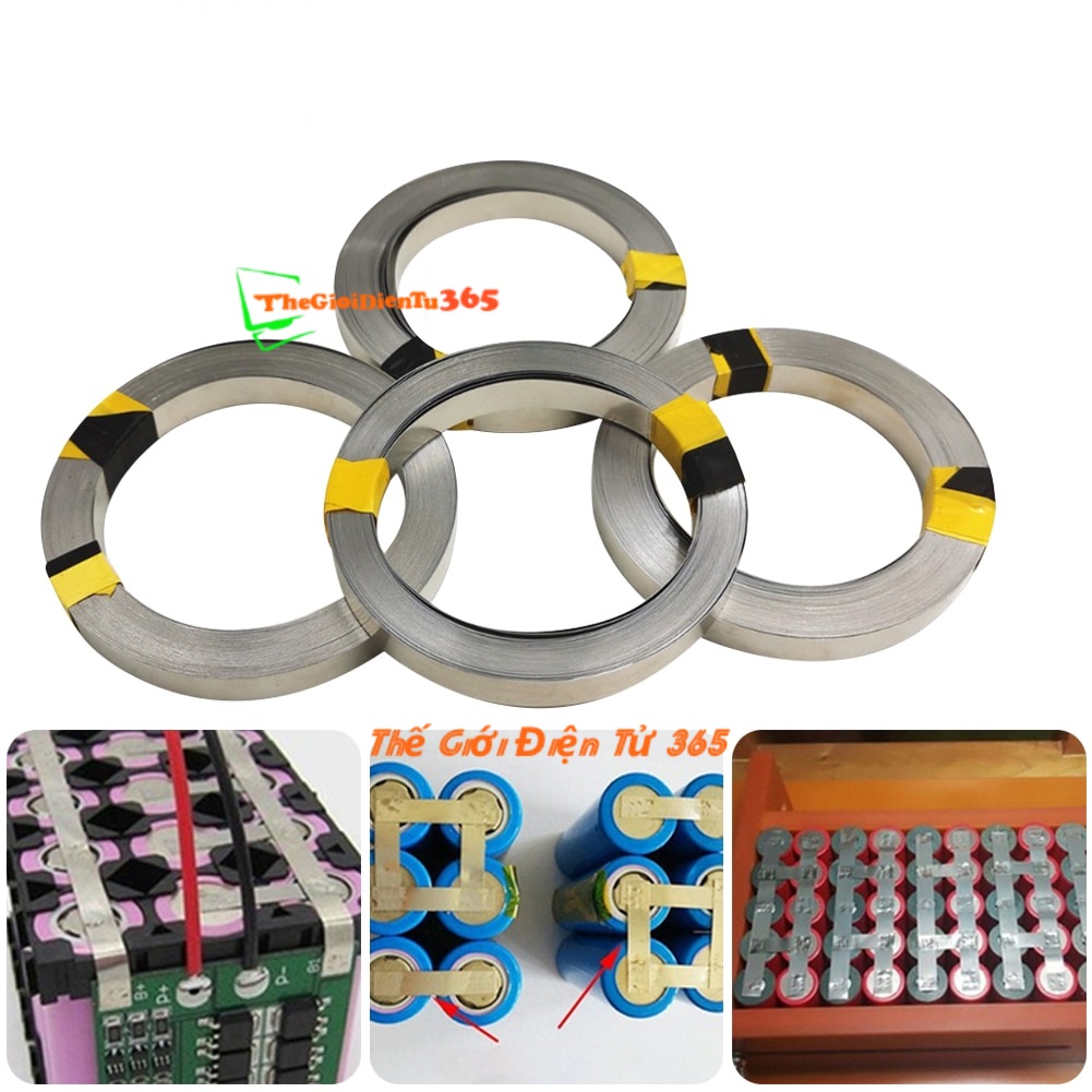 Kẽm Hàn Cell Pin Độ Tinh Khiết Cao (Cuộn 10 Mét)