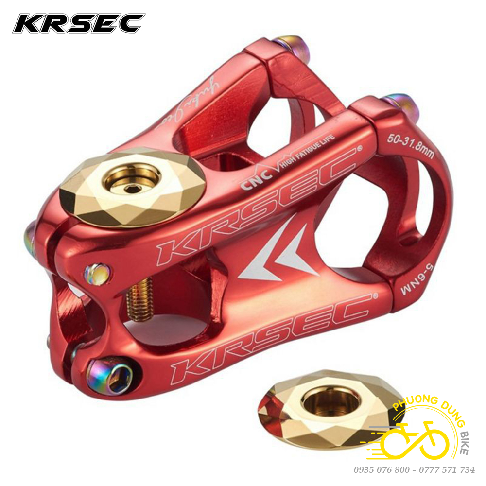 Nắp đậy pô tăng xe đạp KRSEC
