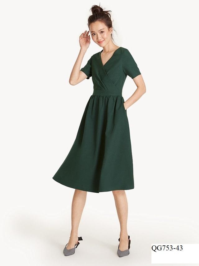 QG753 -Đầm xòe thiết kế thanh lịch - đủ size