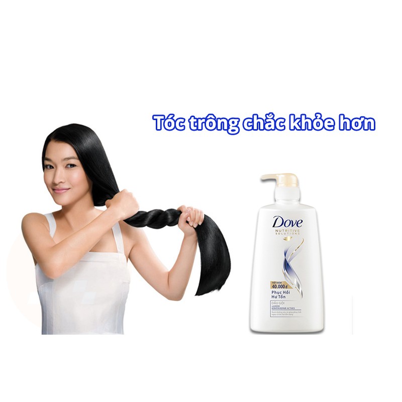[HCM]??Dầu Gội DoVe Phục Hồi Tóc Hư Tổn - 900g