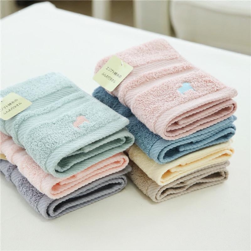 Khăn Nhỏ 100% Cotton Vài Đồng Bằng Đồ Gia Dụng Rửa Mặt Khăn Vuông Nhỏ Ai Cập Cotton Chất Lượng Cao Mềm Mại Dày Hút Nước Tinh Khiết