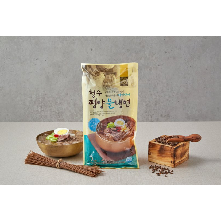 Mì lạnh Hàn Quốc Choung Soo 360g, 720g (Mì lạnh trộn - Mì lạnh nước)