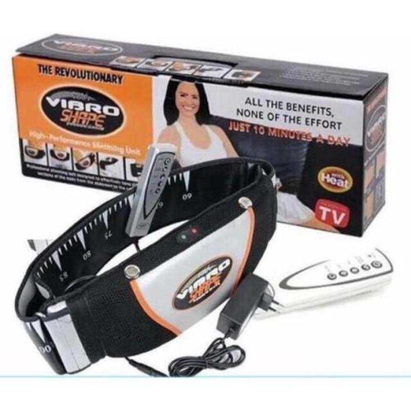 Đai Masage Bụng, Đai Masage Giảm Mỡ Bụng, Đai Nóng Vibro Shape Công Nghệ Quấn Nóng & Lực Rung Hiện Đại Giảm Mỡ Thừa Toàn Thân Nhanh Chóng, Hiệu Quả