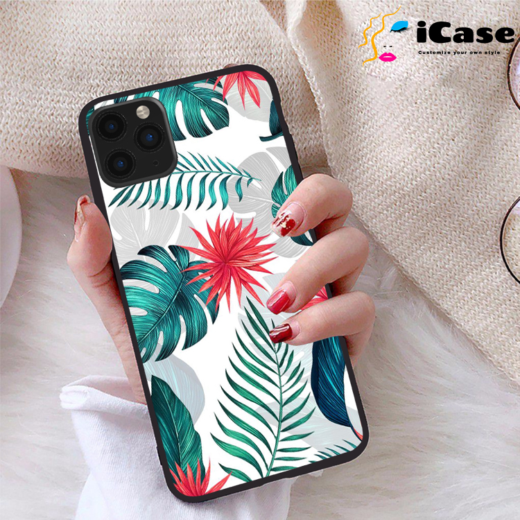 Ốp lưng iPhone 11 Pro Max viền dẻo TPU BST Hoa
