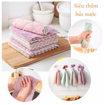 COMBO 30 KHĂN LAU ĐA NĂNG