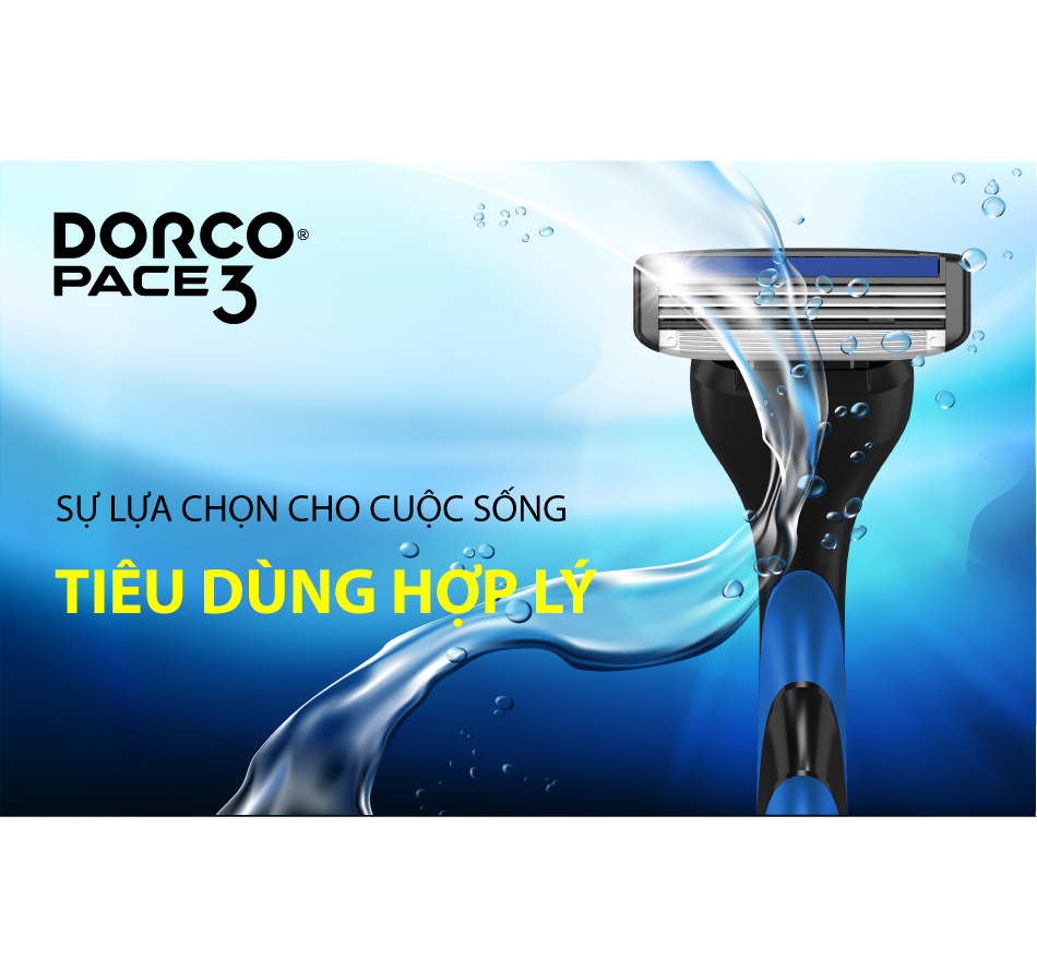 Dạo râu 3 lưỡi DORCO PACE 3