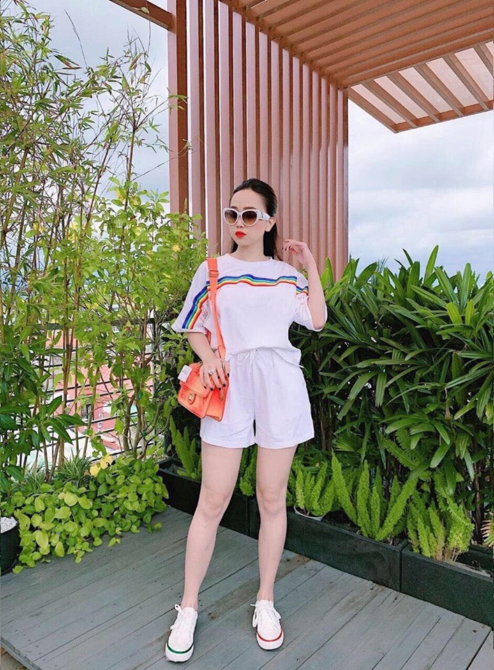 [HCM]SET BỘ ĐÙI PHỐI VIỀN SỌC  SIÊU DỄ THƯƠNG(CÓ SIZE 3XL:70-80KG)