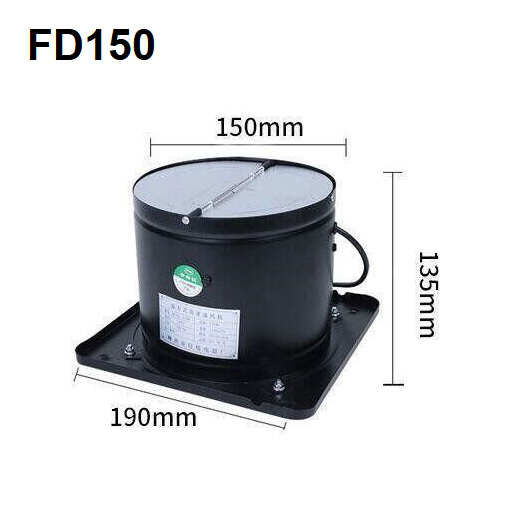 4''ống xả Fan Air Quạt thông gió ống kim loại thông gió quạt thông gió mini extractor phòng tắm nhà vệ sinh tường Fan Duct Fan Trắng