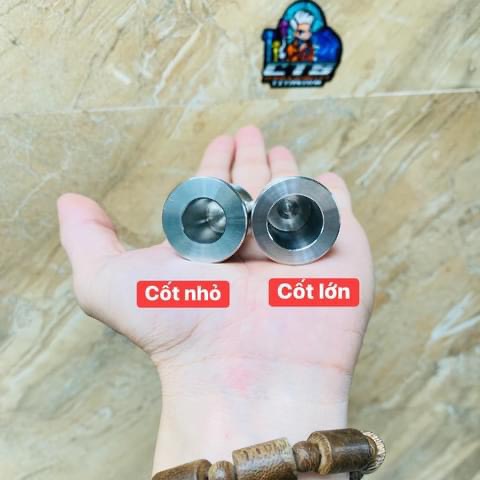 Chụp giò đạp Inox 304 CTS: cốt lớn, cốt nhỏ