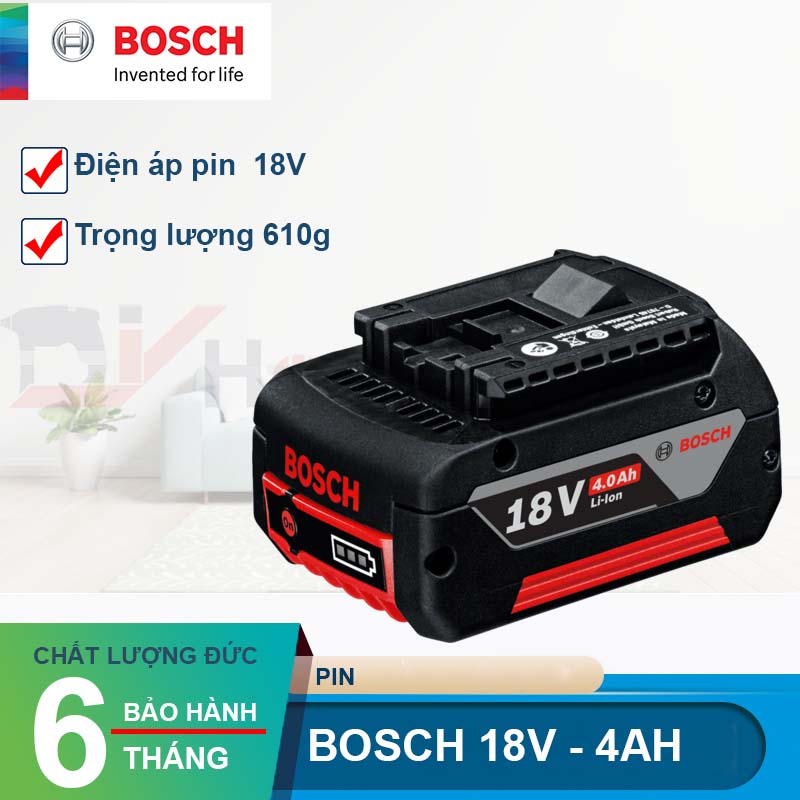 Pin 18V Bosch 1600A00163 (4.0Ah)