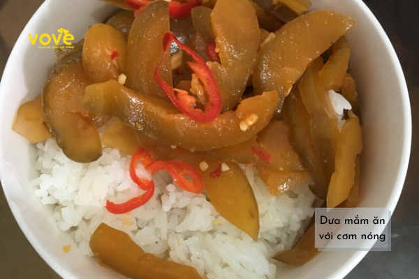 Dưa mắm bà giáo khỏe (dưa gang) Châu Đốc An Giang