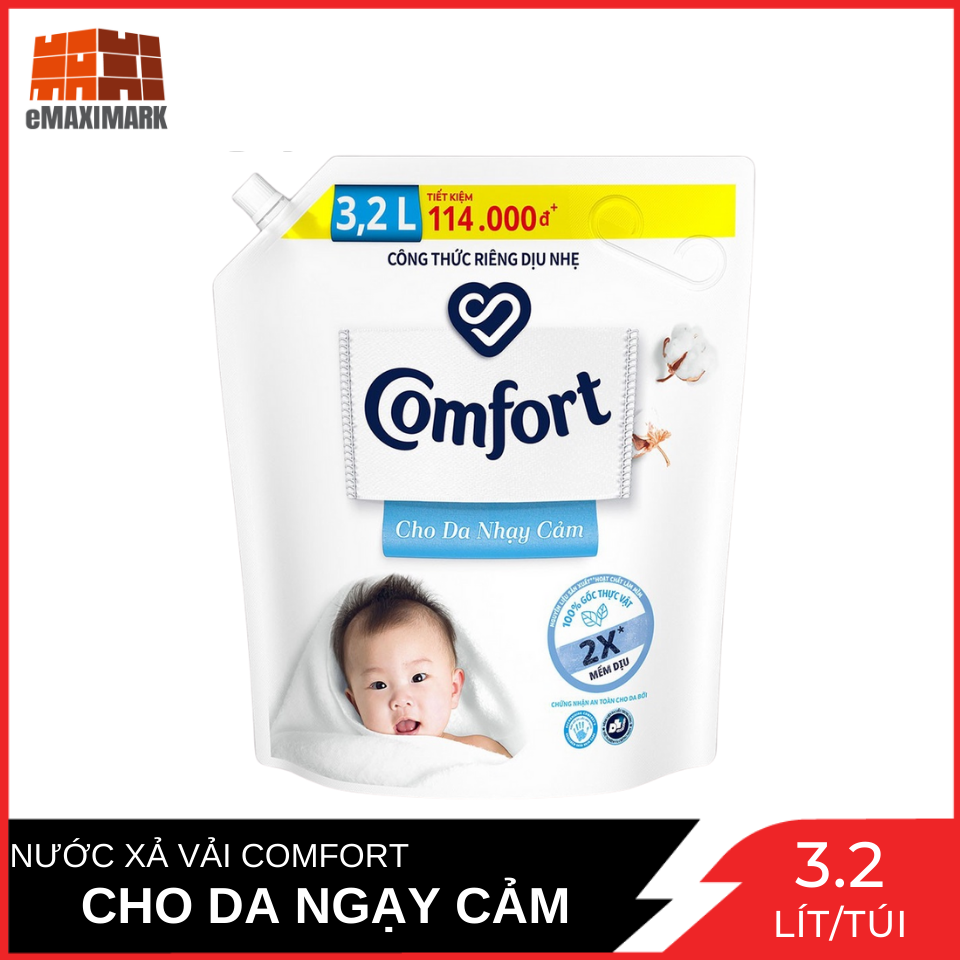 Nước xả vải Comfort Baby 3.2L