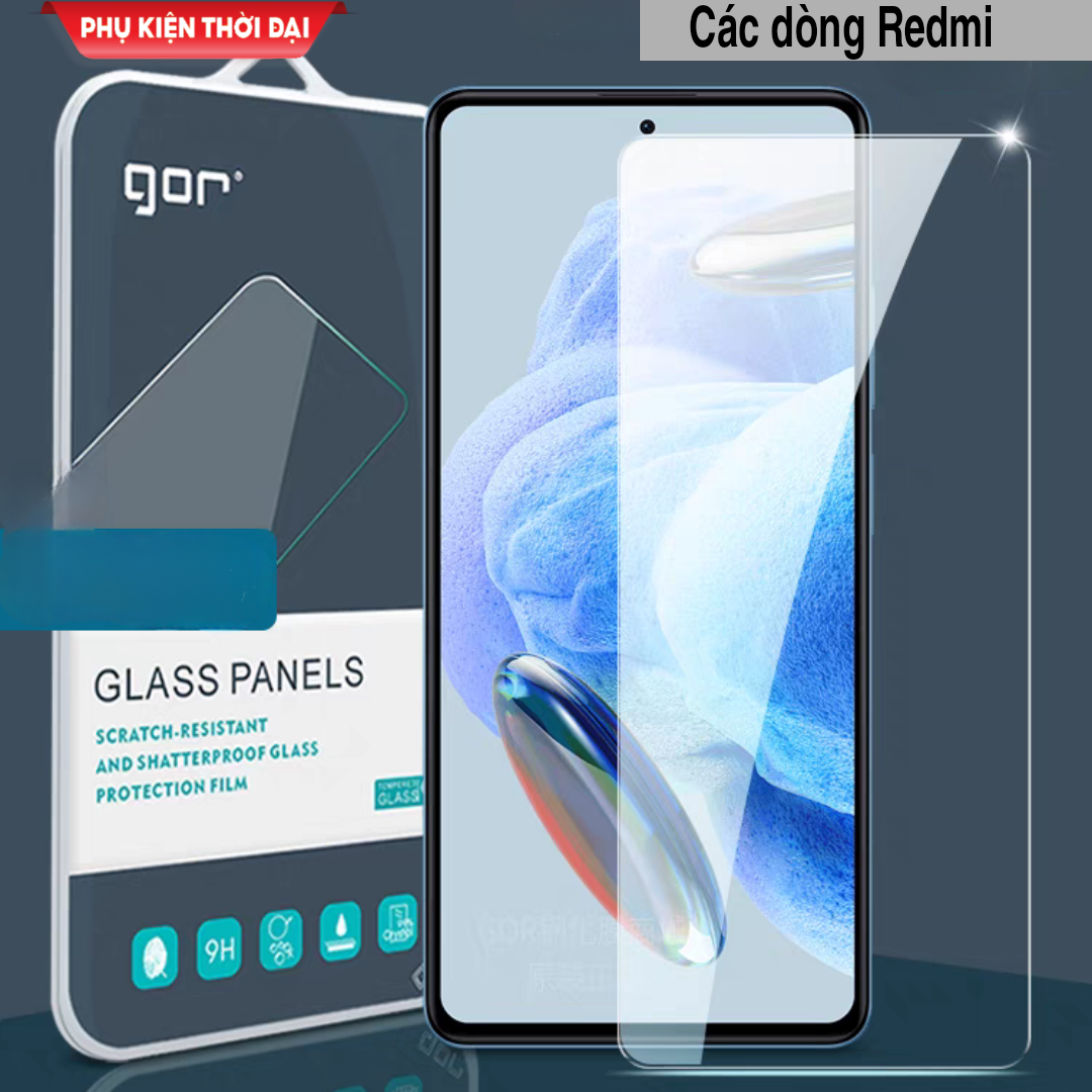 Cường lực gor redmi note 11 pro / note 11 pro plus / note 12 pro 5g / note 13 pro 5g trong suốt trơn mượt chất đẹp