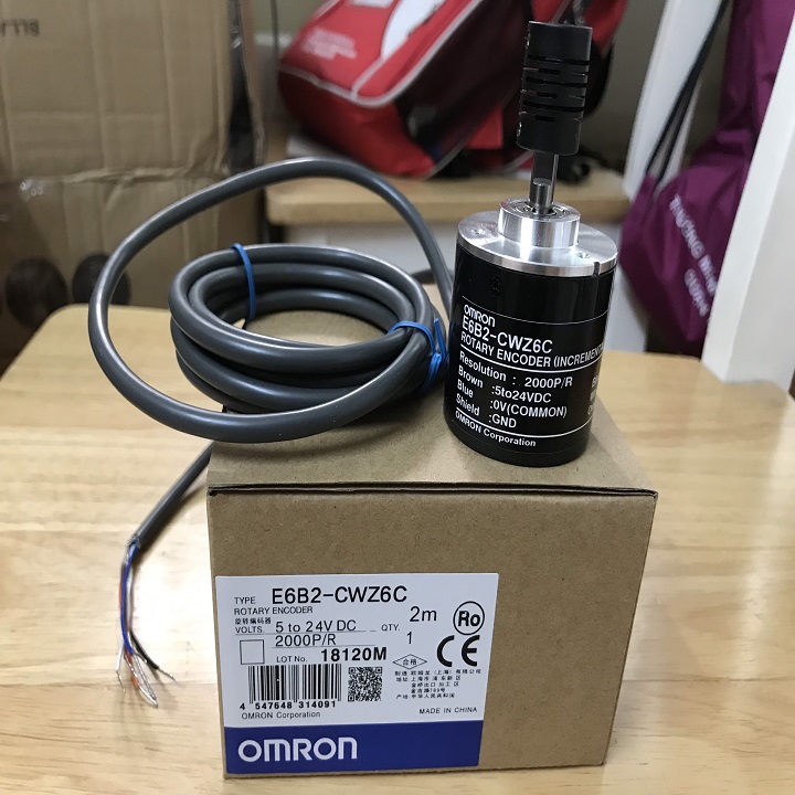 Bộ mã hóa vòng quay encoder e6b2-cwz6c 2000p/r