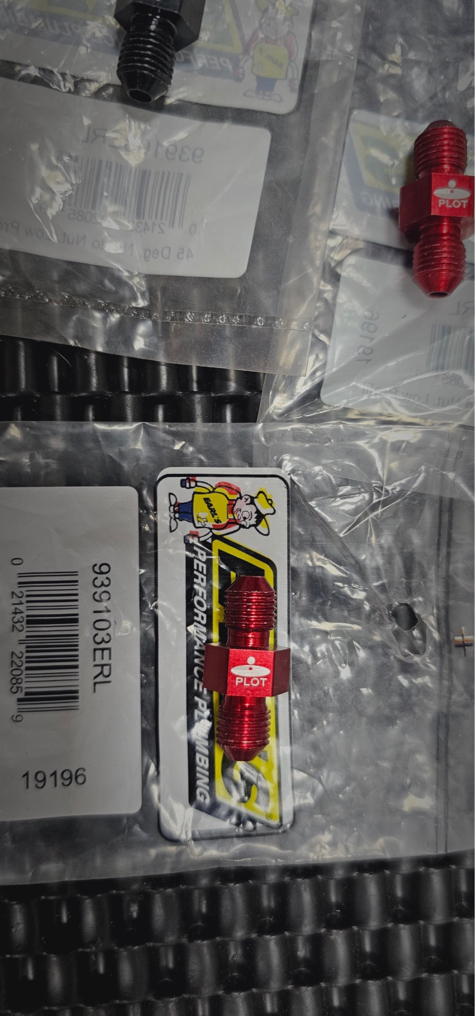 Ốc Adapter 2 đầu Ren Earl’s Thái Lan nối 2 đầu dầu