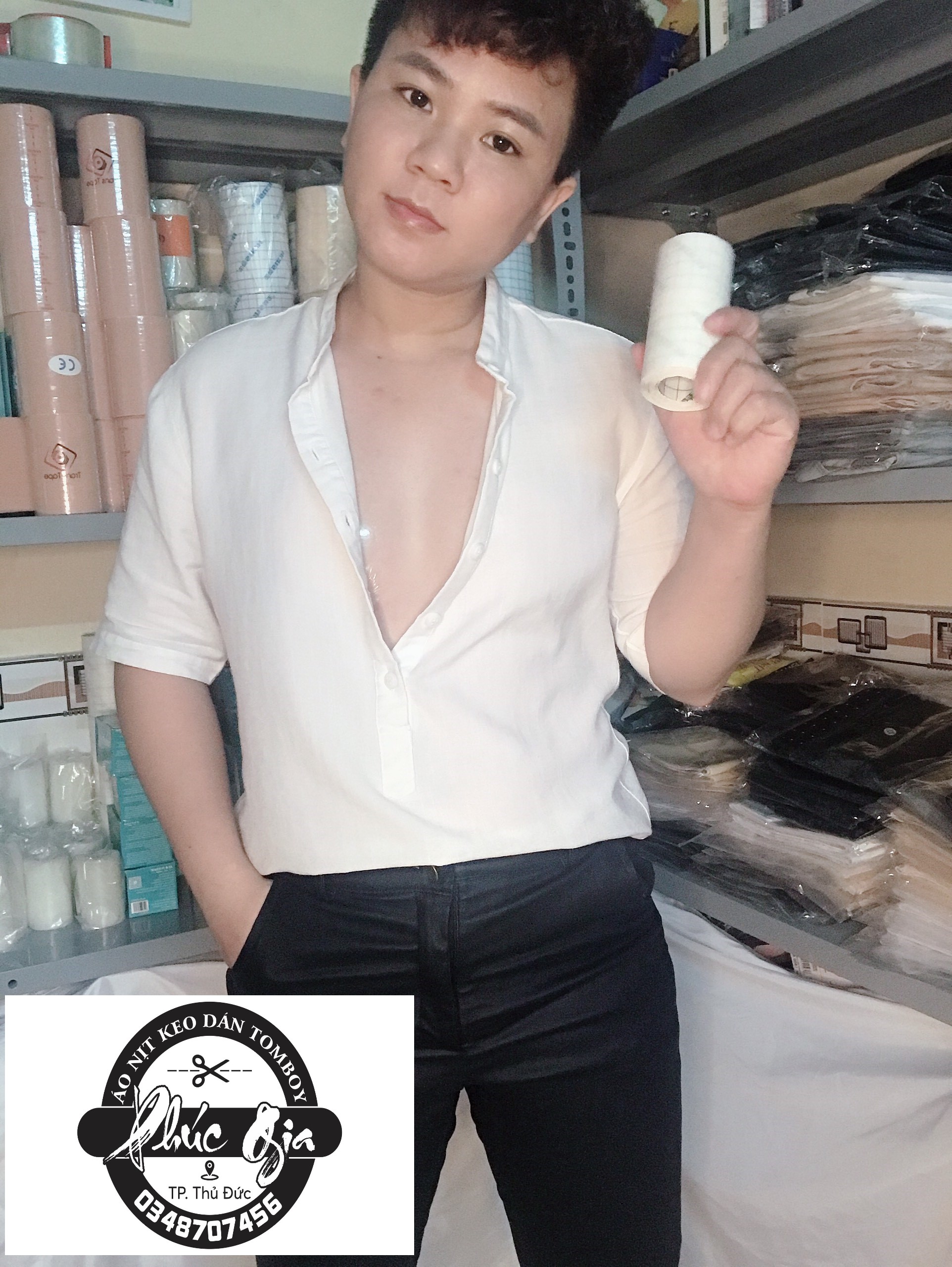 Keo trong nịt ngực cho Tomboy, Trans,sb