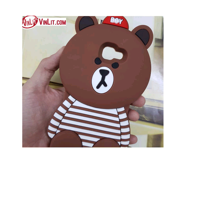 ốp lưng hình gấu Brown cho Sam Sung J7 2015