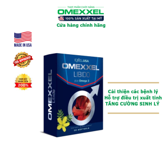 Viên uống tăng cường sinh lý nam giới Omexxel Libido - Chính hãng Mỹ Hộp thumbnail