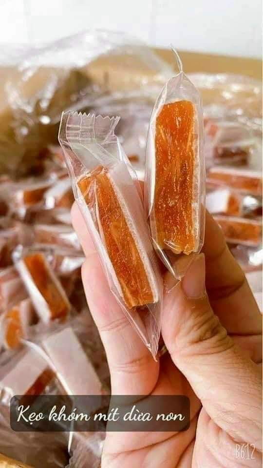 (FREESHIP) 1Kg Kẹo Khóm dừa non mềm dẻo ít ngọt