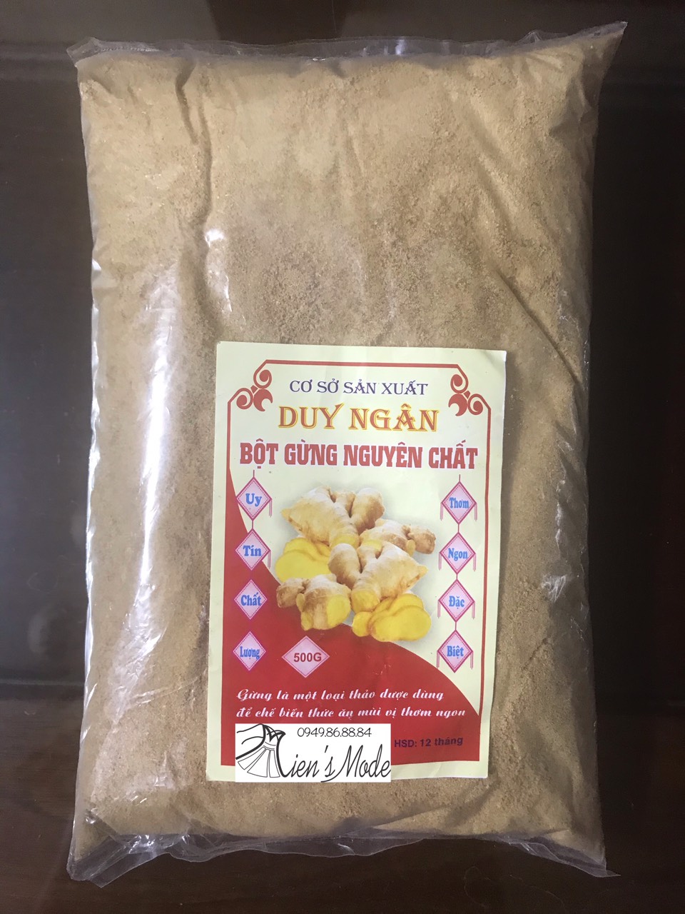 500gr Bột củ gừng xay
