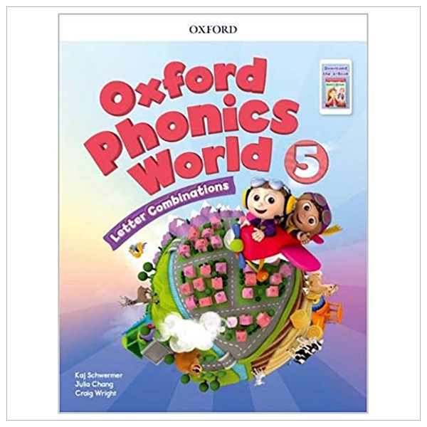 Oxford Phonics World (5 Level 10 cuốn + VIDE.O + MP3) [Sách nhập, màu]